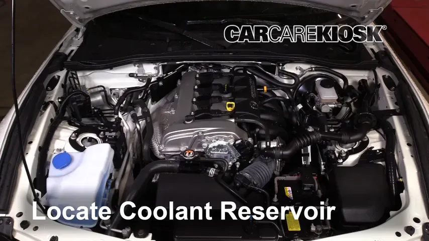 2016 Mazda MX-5 Miata Grand Touring 2.0L 4 Cyl. Coolant (Antifreeze) Flush Coolant